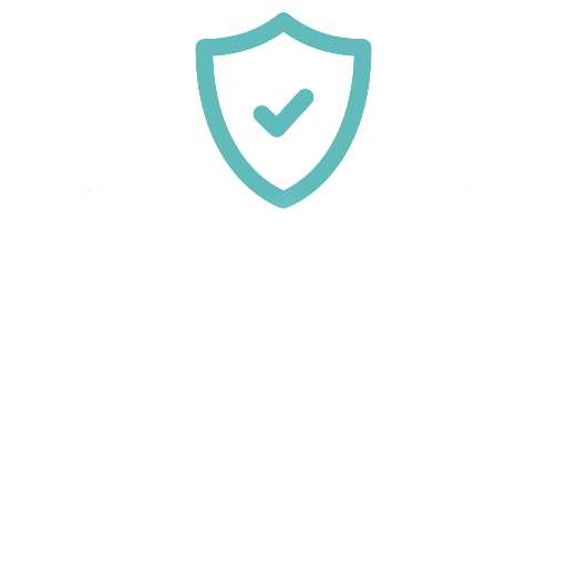 Two hands shaking with a shield and checkmark above, indicating trust, security, and partnership in bond cleaning or end of lease cleaning services.